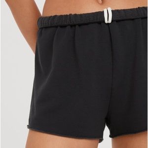 Arie fleece shorts with tags